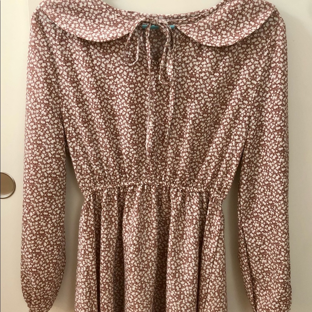 Dress with floral print